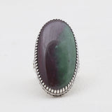 Turquoise Spiny Oyster Silver Rings