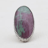 Turquoise Spiny Oyster Silver Rings
