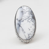 Turquoise Spiny Oyster Silver Rings