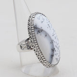 Turquoise Spiny Oyster Silver Rings