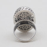 Turquoise Spiny Oyster Silver Rings