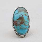 Turquoise Spiny Oyster Silver Rings