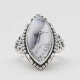 Crazy Lace Agate Silver Rings