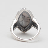 Crazy Lace Agate Silver Rings
