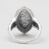 Crazy Lace Agate Silver Rings