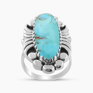 Black Onyx Silver Rings