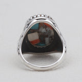 Mexican Turquoise Silver Rings