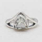Citrine Silver Rings