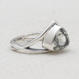 Citrine Silver Rings