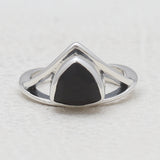 Citrine Silver Rings