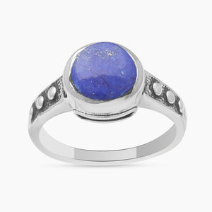 Natural Rainbow Moonstone Silver Rings
