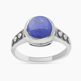 Natural Rainbow Moonstone Silver Rings