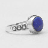 Natural Rainbow Moonstone Silver Rings