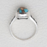 Natural Rainbow Moonstone Silver Rings