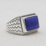 Tibetan Turquoise Silver Rings