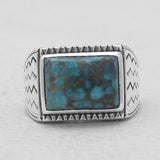 Tibetan Turquoise Silver Rings