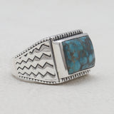 Tibetan Turquoise Silver Rings