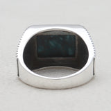 Tibetan Turquoise Silver Rings