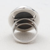 Dendritic Opal Silver Rings
