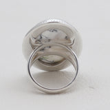 Dendritic Opal Silver Rings