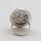 Dendritic Opal Silver Rings