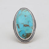 Dendritic Opal Silver Rings