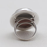 Dendritic Opal Silver Rings