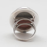 Dendritic Opal Silver Rings
