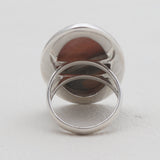 Dendritic Opal Silver Rings