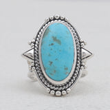 925 Sterling Silver Peanut Wood Jasper Rings