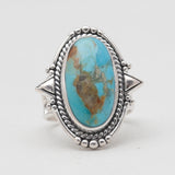 925 Sterling Silver Peanut Wood Jasper Rings