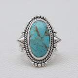 925 Sterling Silver Peanut Wood Jasper Rings