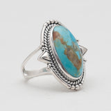 925 Sterling Silver Peanut Wood Jasper Rings