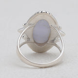 925 Sterling Silver Peanut Wood Jasper Rings
