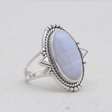 925 Sterling Silver Peanut Wood Jasper Rings