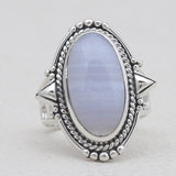 925 Sterling Silver Peanut Wood Jasper Rings