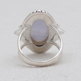 925 Sterling Silver Peanut Wood Jasper Rings