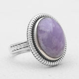 Hackmanite Silver Rings