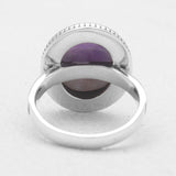 Hackmanite Silver Rings