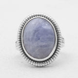 Hackmanite Silver Rings