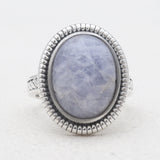 Hackmanite Silver Rings