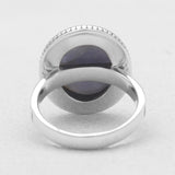Hackmanite Silver Rings