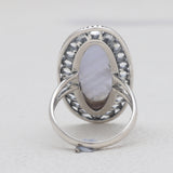 925 Sterling Silver Polychrome Jasper Rings