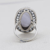 925 Sterling Silver Polychrome Jasper Rings
