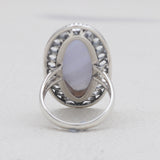 925 Sterling Silver Polychrome Jasper Rings
