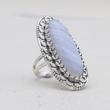 925 Sterling Silver Polychrome Jasper Rings