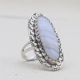 925 Sterling Silver Polychrome Jasper Rings