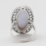 925 Sterling Silver Polychrome Jasper Rings