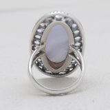 925 Sterling Silver Polychrome Jasper Rings