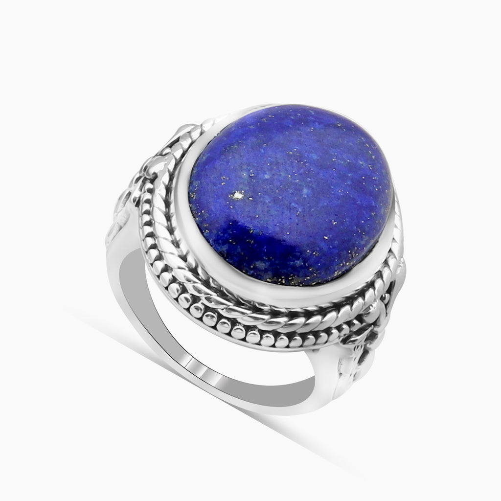 925 Sterling Silver Lapis Lazuli Rings